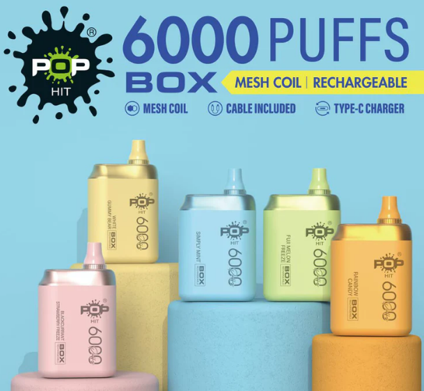 Pop Hit 6000puff - Disposable Vape – Vape Universe